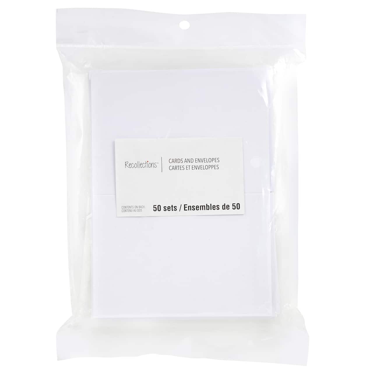 Folded Cards & Envelopes by Recollections™, 3.5" x 4.87"